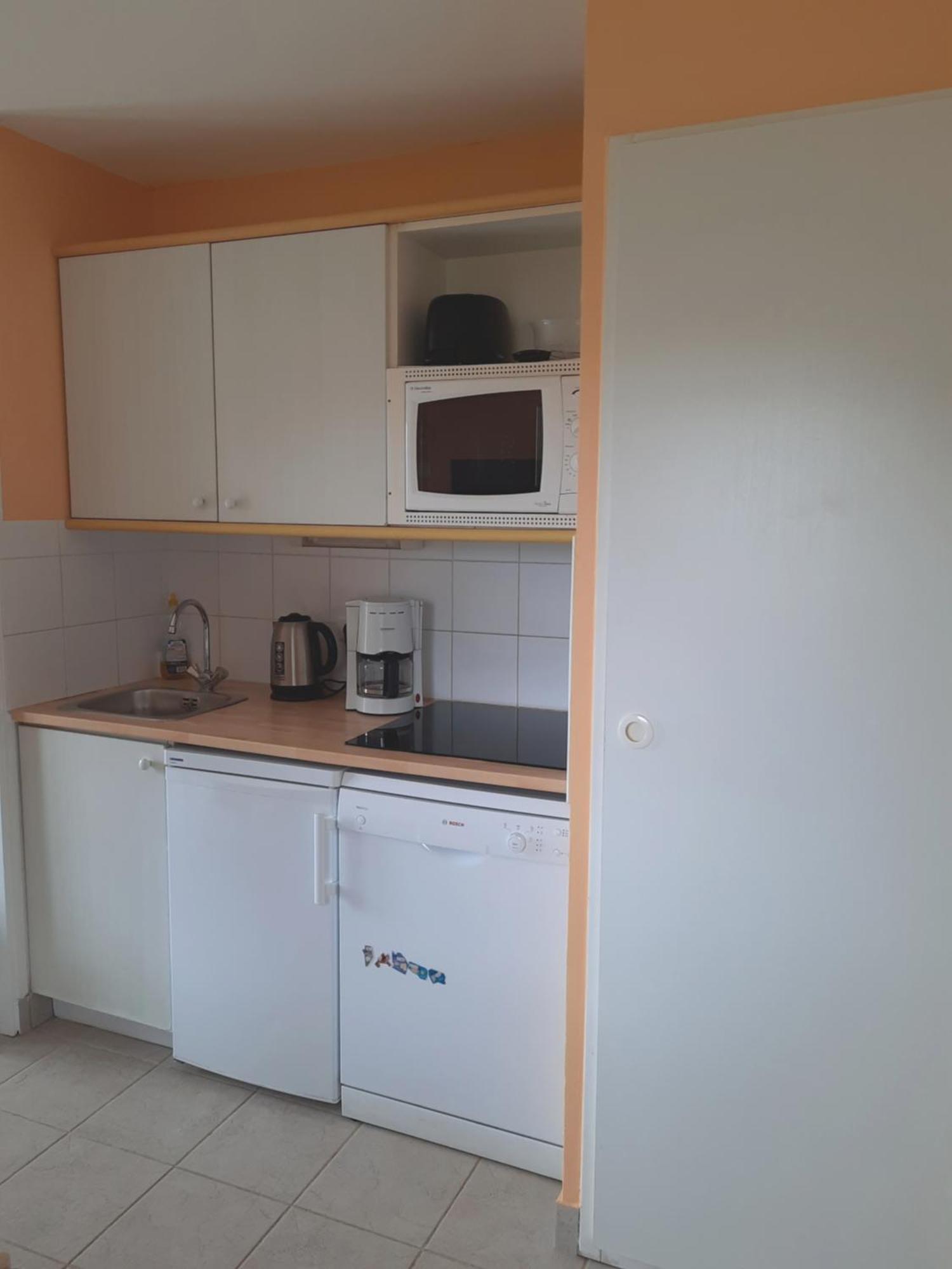 Maison avec vue sur mer dans Résidence Marie Galante Locmaria Esterno foto
